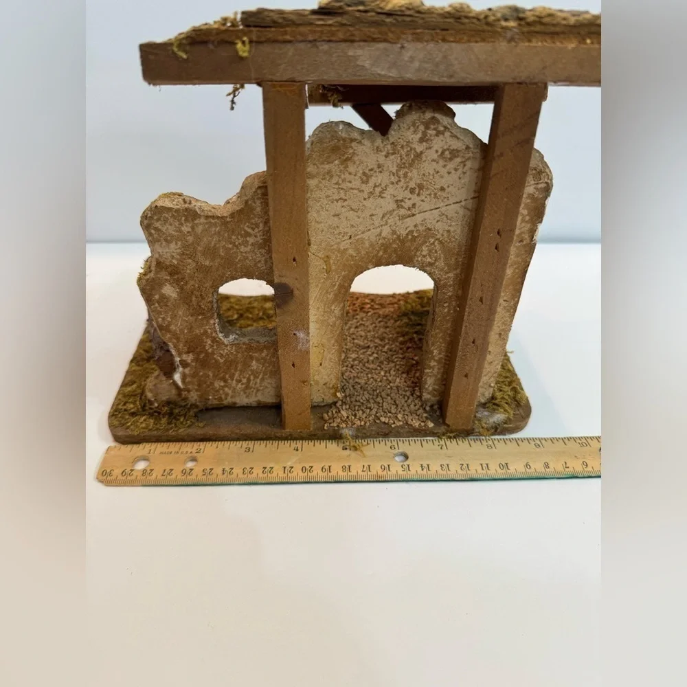 VTG Ceramic 11-Piece Christmas Nativity Scene